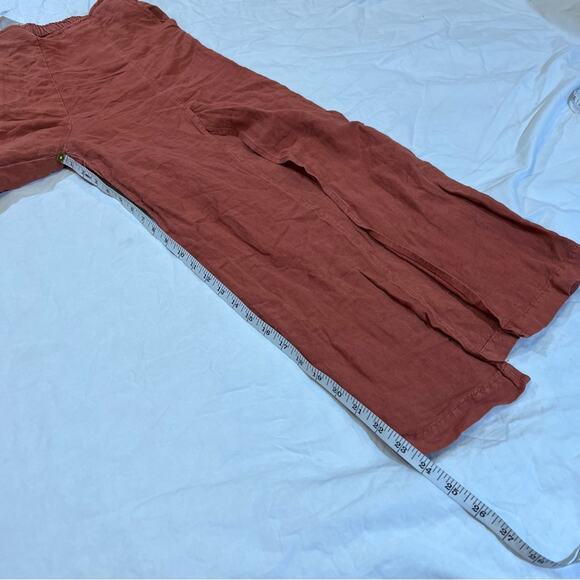 Young Fabulous & Broke YFB NWT Split Leg Cove Pant Size Medium M Orange - Picture 10 of 12